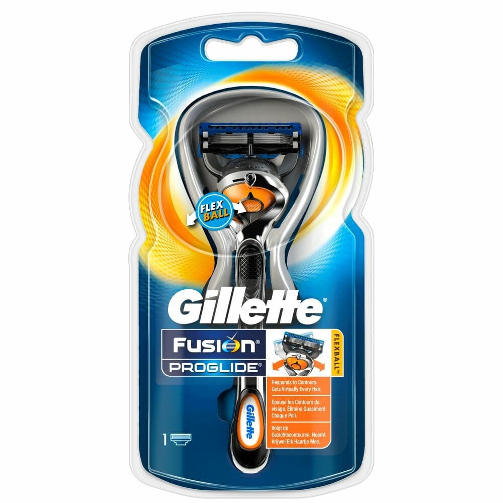 6x Gillette Fusion 5 ProGlide Manual FlexBall Scheermes