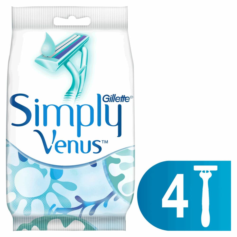 Gillette Venus Wegwerpmesjes Simply 2 4 stuks