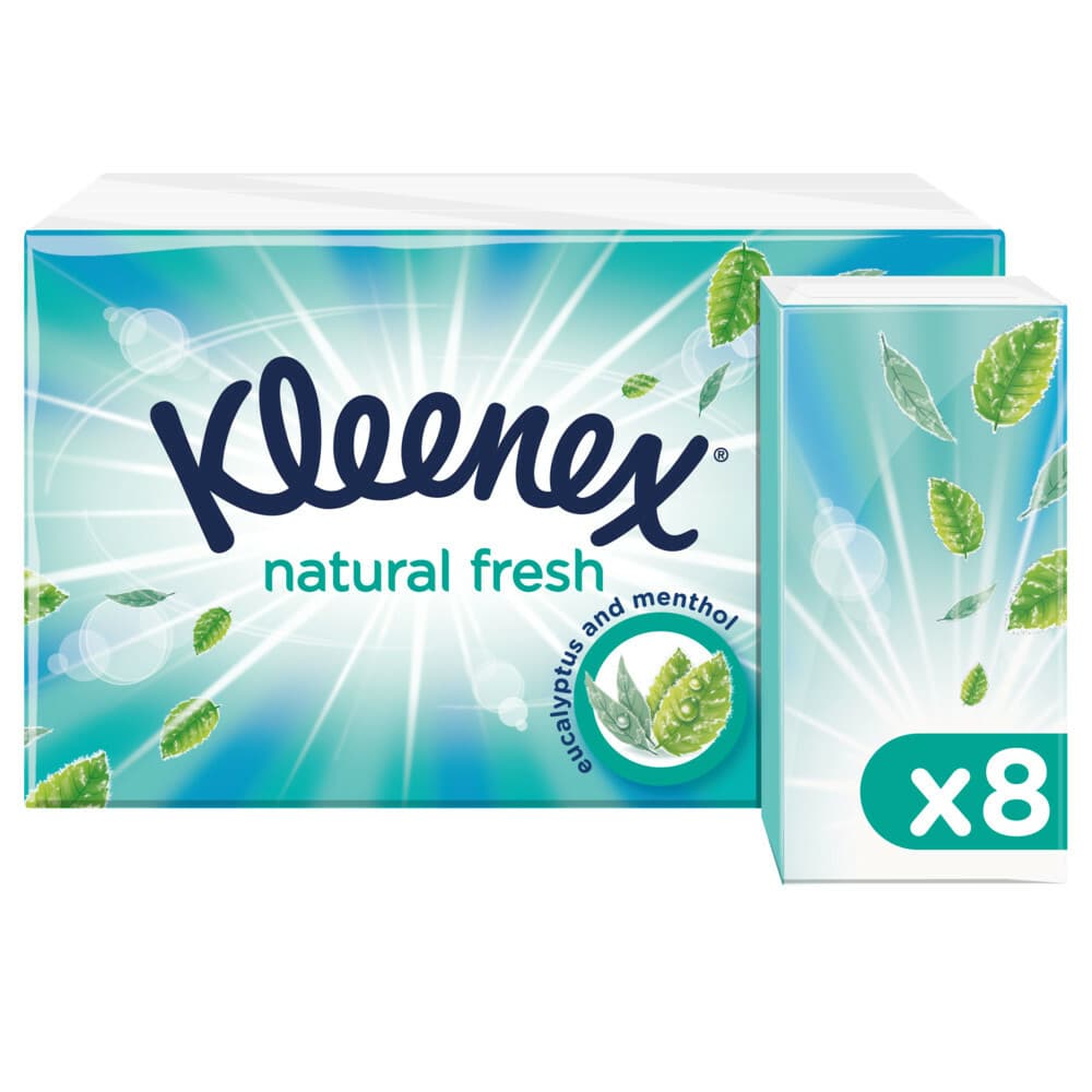Kleenex Balsam Menthol Tissues 8 stuks