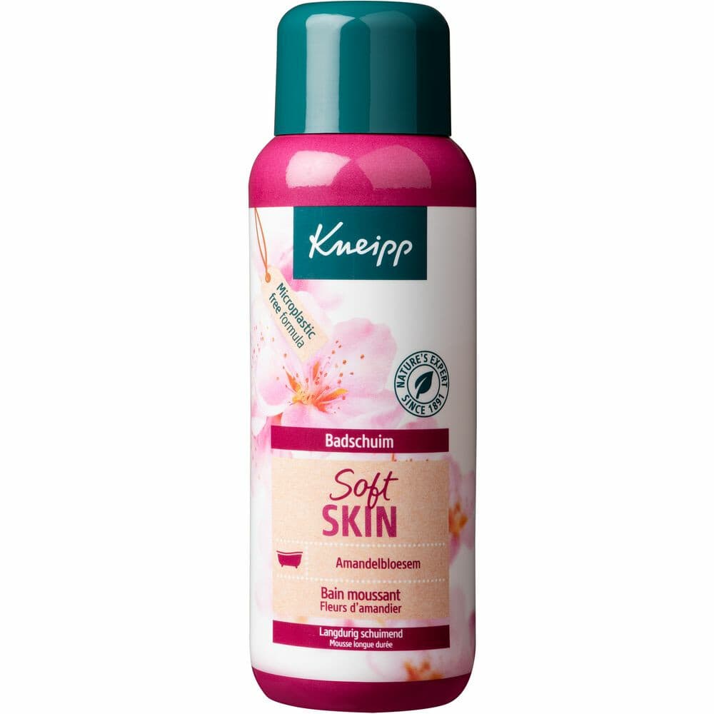 3x Kneipp Badschuim Soft Skin Amandelbloesem 400 ml