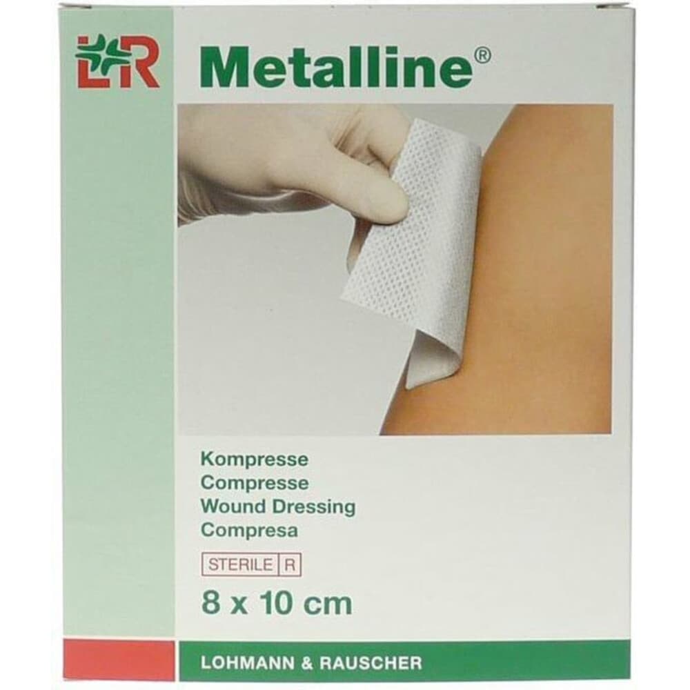 Lohmann&Rauscher Metalline Compres 8 x 10 cm 10 stuks