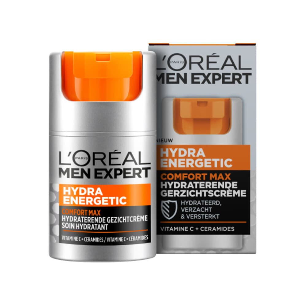 L'Oréal Men Expert Hydra Energetic Comfort Max Cream Dry Skin 50 ml