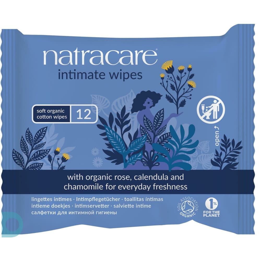 3x Natracare Hygienische Doekjes 12 stuks