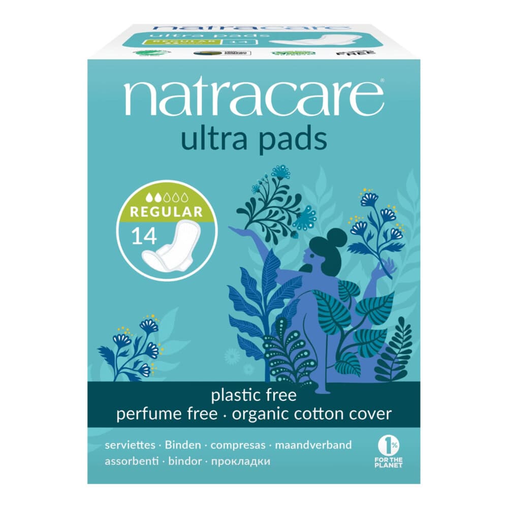 Natracare Maandverband Ultra Pads Regular 14 stuks