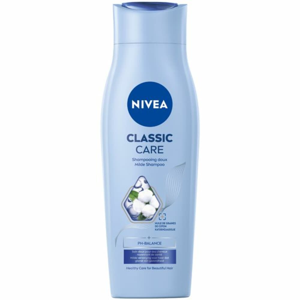 1+1 gratis: NIVEA Shampoo Classic Care 250 ml
