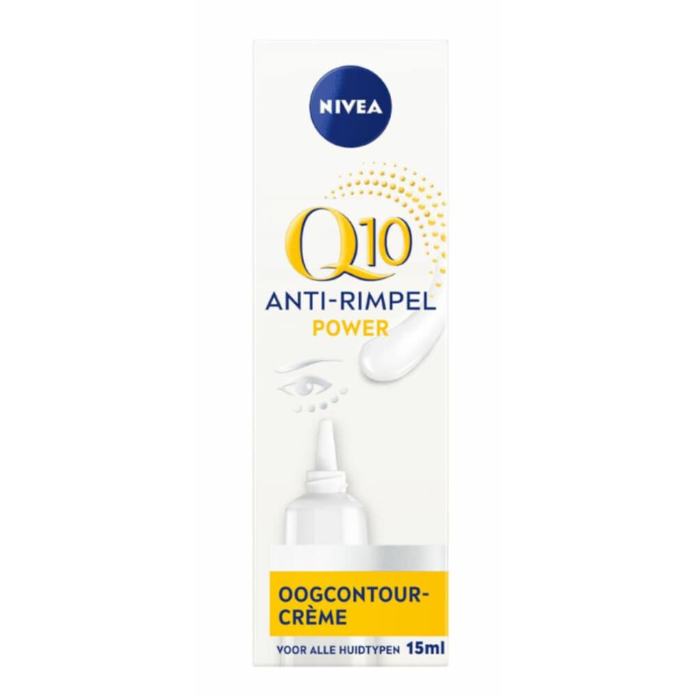 1+1 gratis: NIVEA Oogcontourcrème Q10 Anti-Rimpel 15 ml