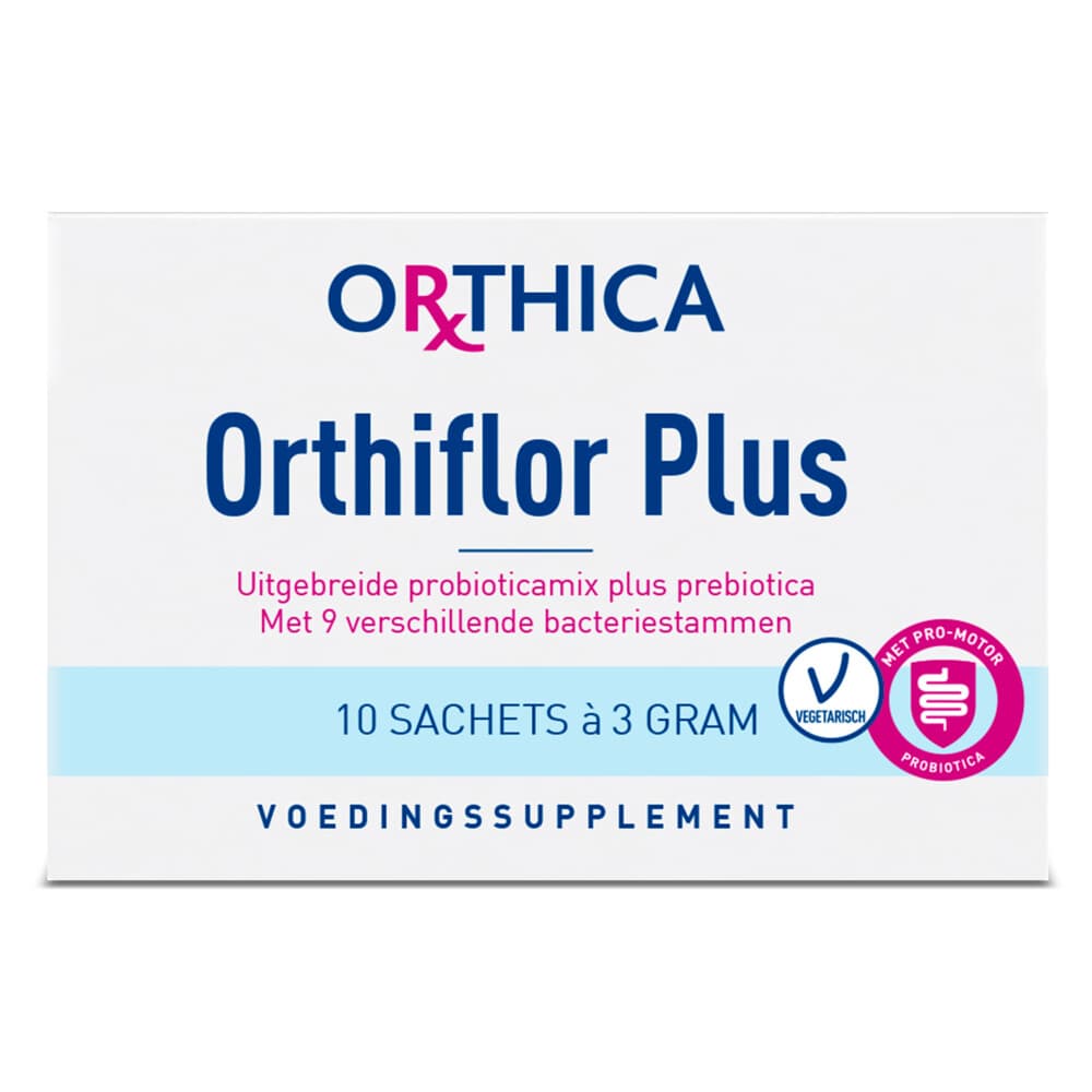 Gratis Verzending: Orthica Orthiflor Plus Probiotica 10 sachets