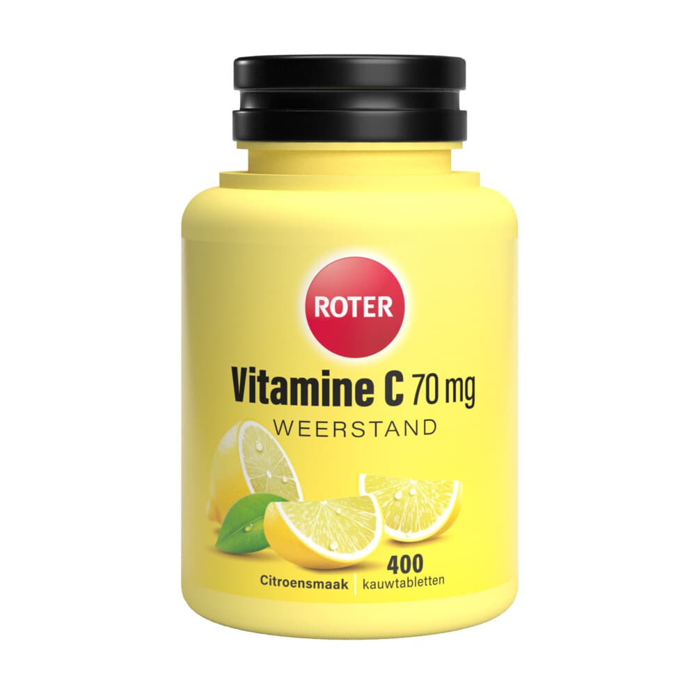 Gratis Verzending: 4x Roter Vitamine C 70 mg 400 kauwtabletten