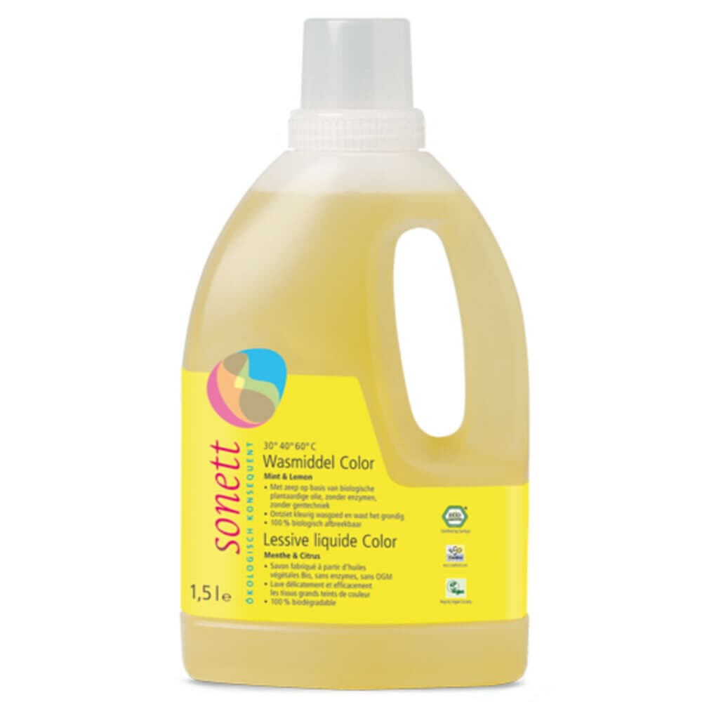 Sonett Wasmiddel Color 1,5 liter