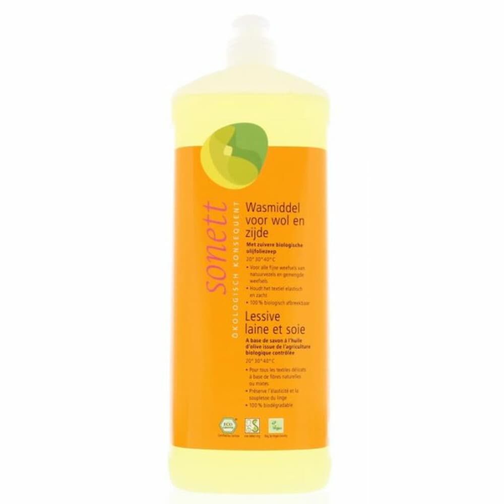 Sonett Wasmiddel Wol&Zijde 17 Wasbeurten 1 liter
