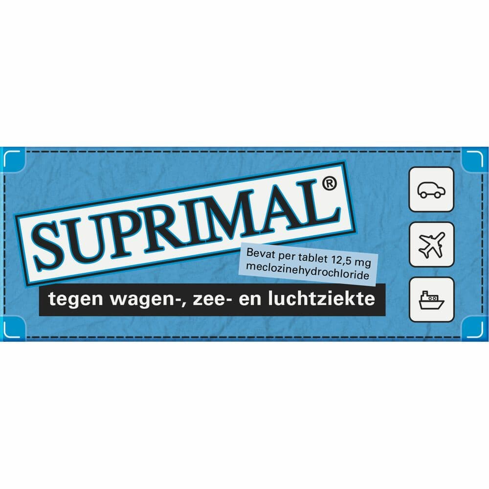 Suprimal Reistabletten 10 tabletten