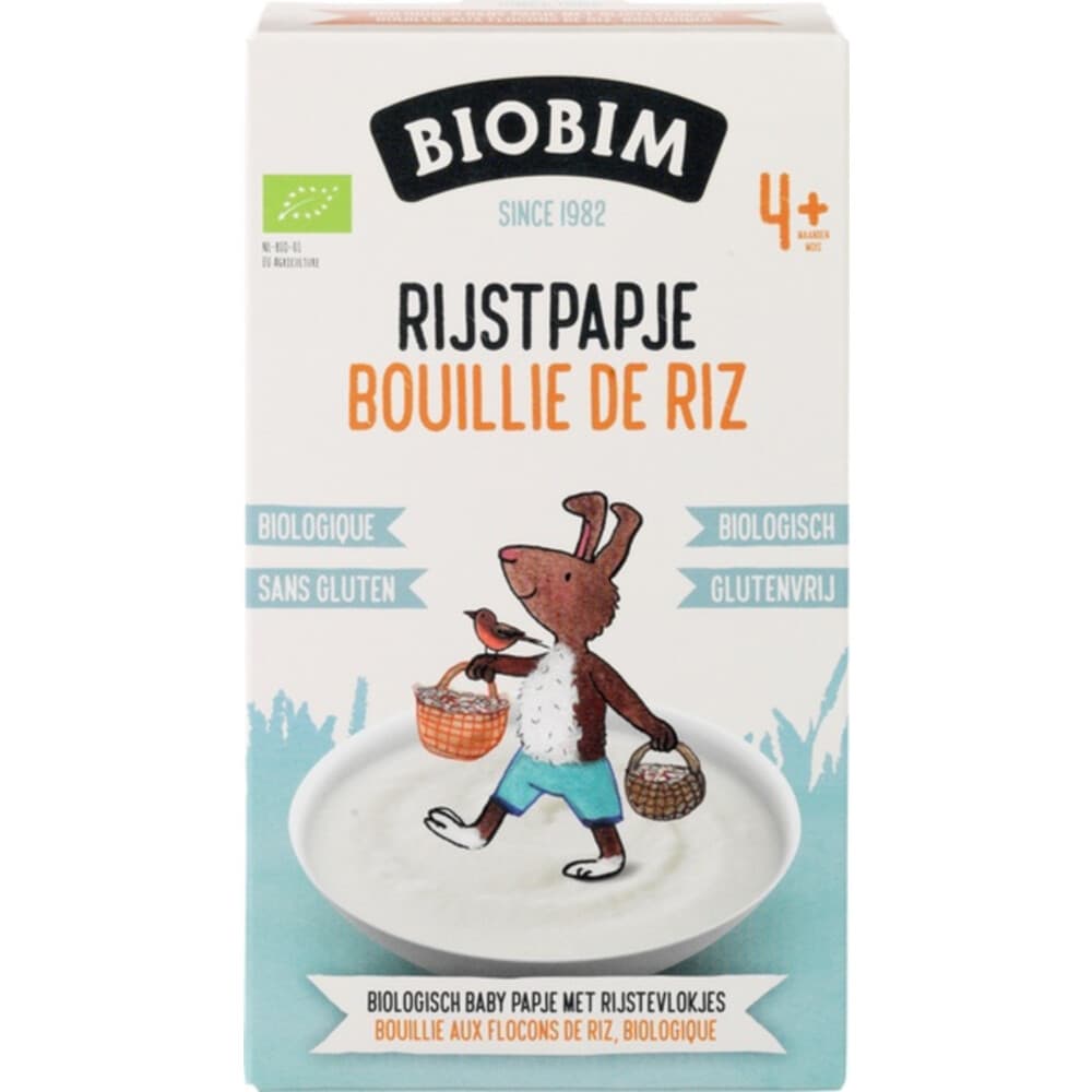 Biobim Papje 4+ mnd Rijstpapje 200 gr