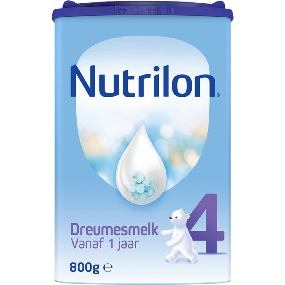2x Nutrilon Dreumesmelk 4 12+ mnd 800 gr