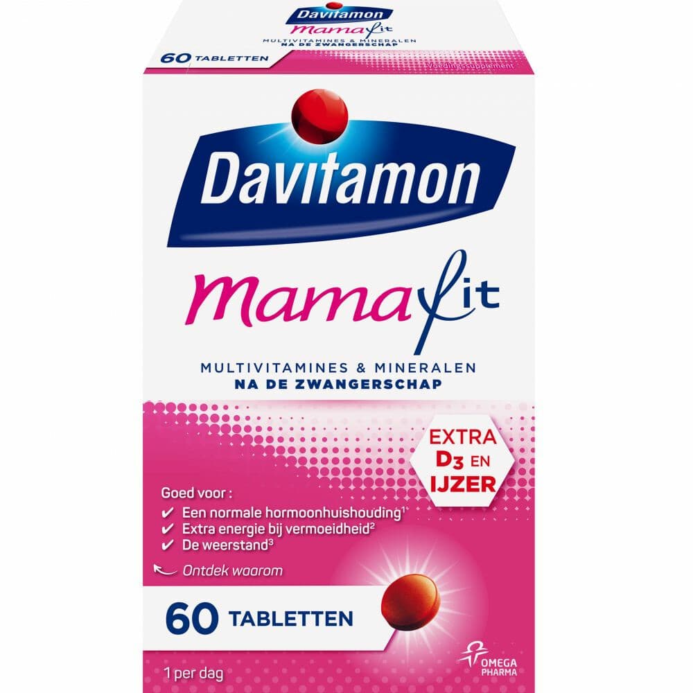 Gratis Verzending: Davitamon Compleet Mama Fit 60 tabletten