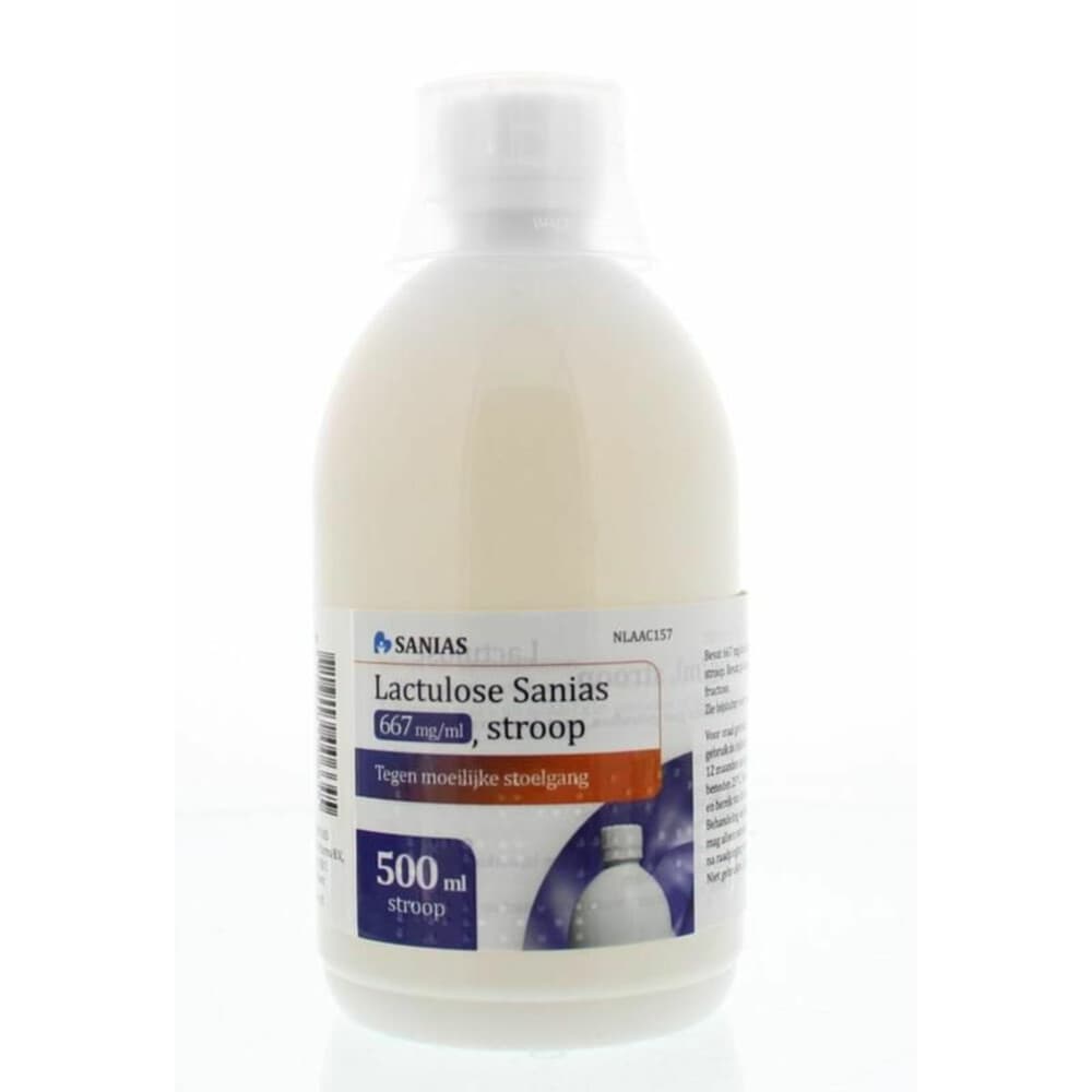 Sanias Lactulose Ac 670mg Siroop 500 ml