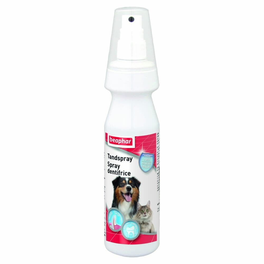 3x Beaphar Tandspray Hond&Kat 150 ml