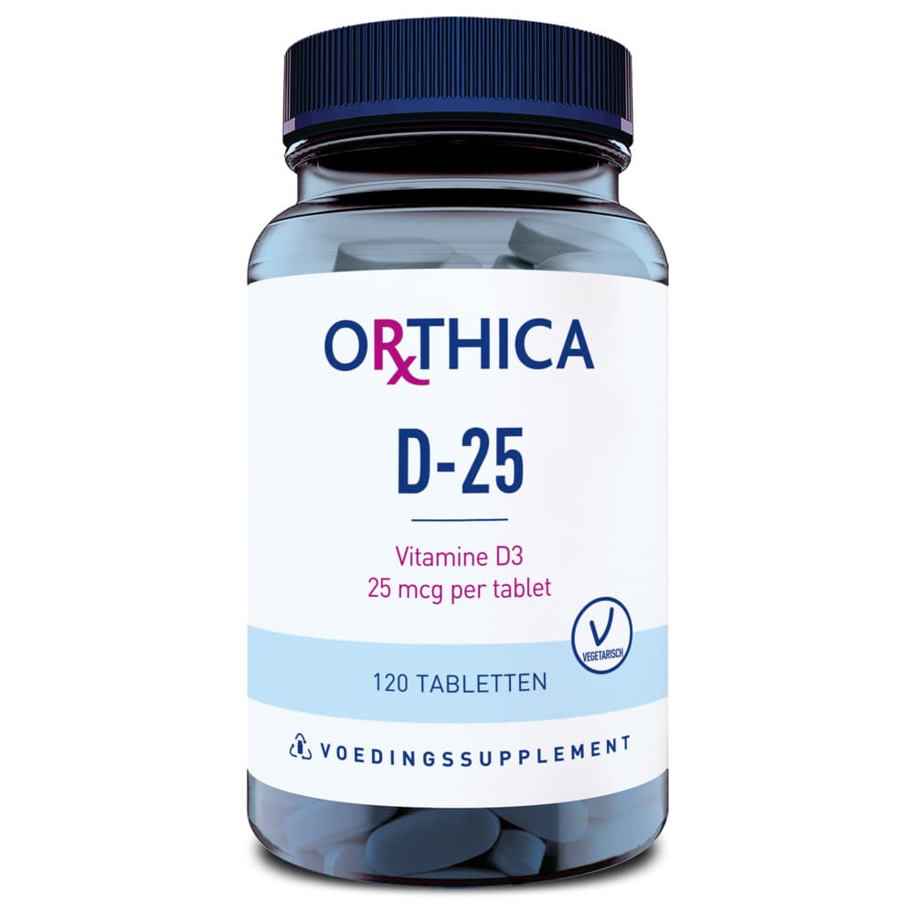 Gratis Verzending: Orthica D-25 120 tabletten