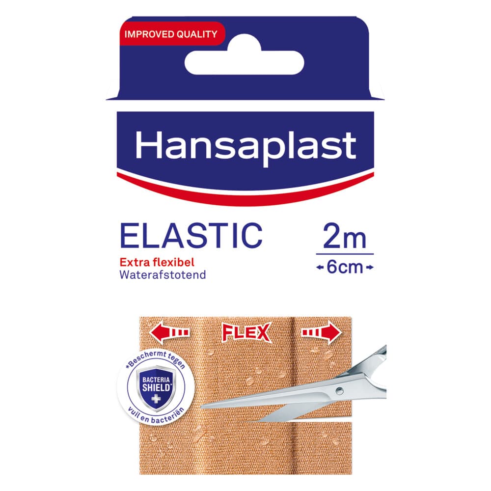 2x Hansaplast Elastic 2 meter