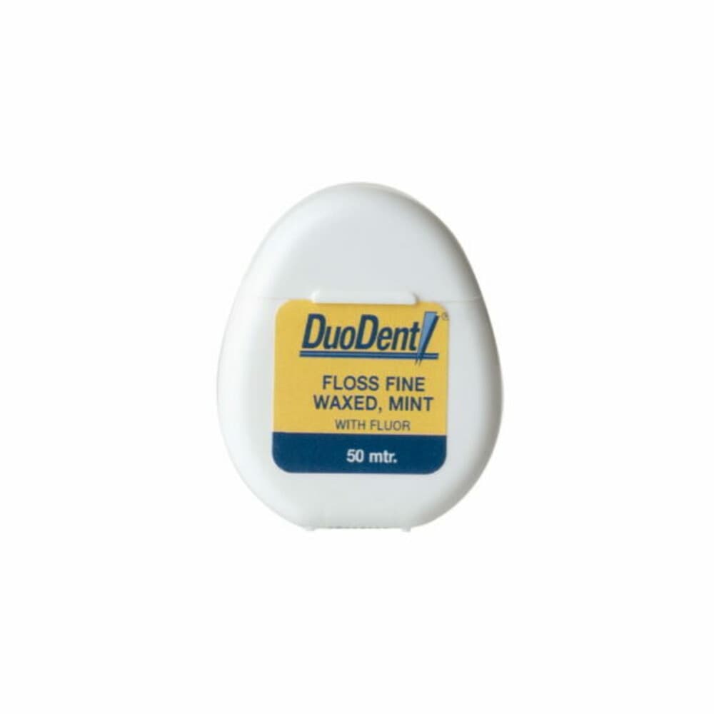 2x Duodent Floss Gewast met Fluoride 50 meter