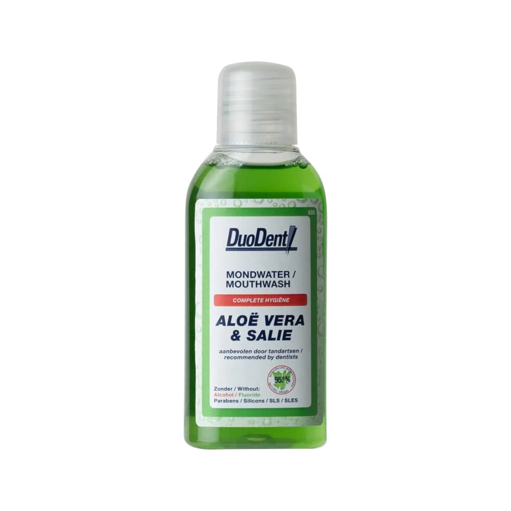 2x Duodent Mondwater Aloë Vera&Salie 100 ml
