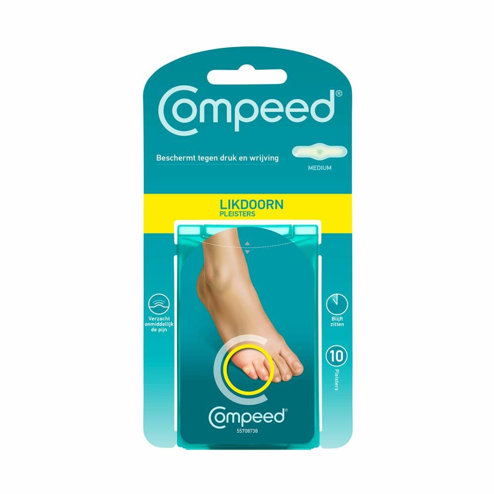 Compeed Likdoornpleister Medium 10 stuks