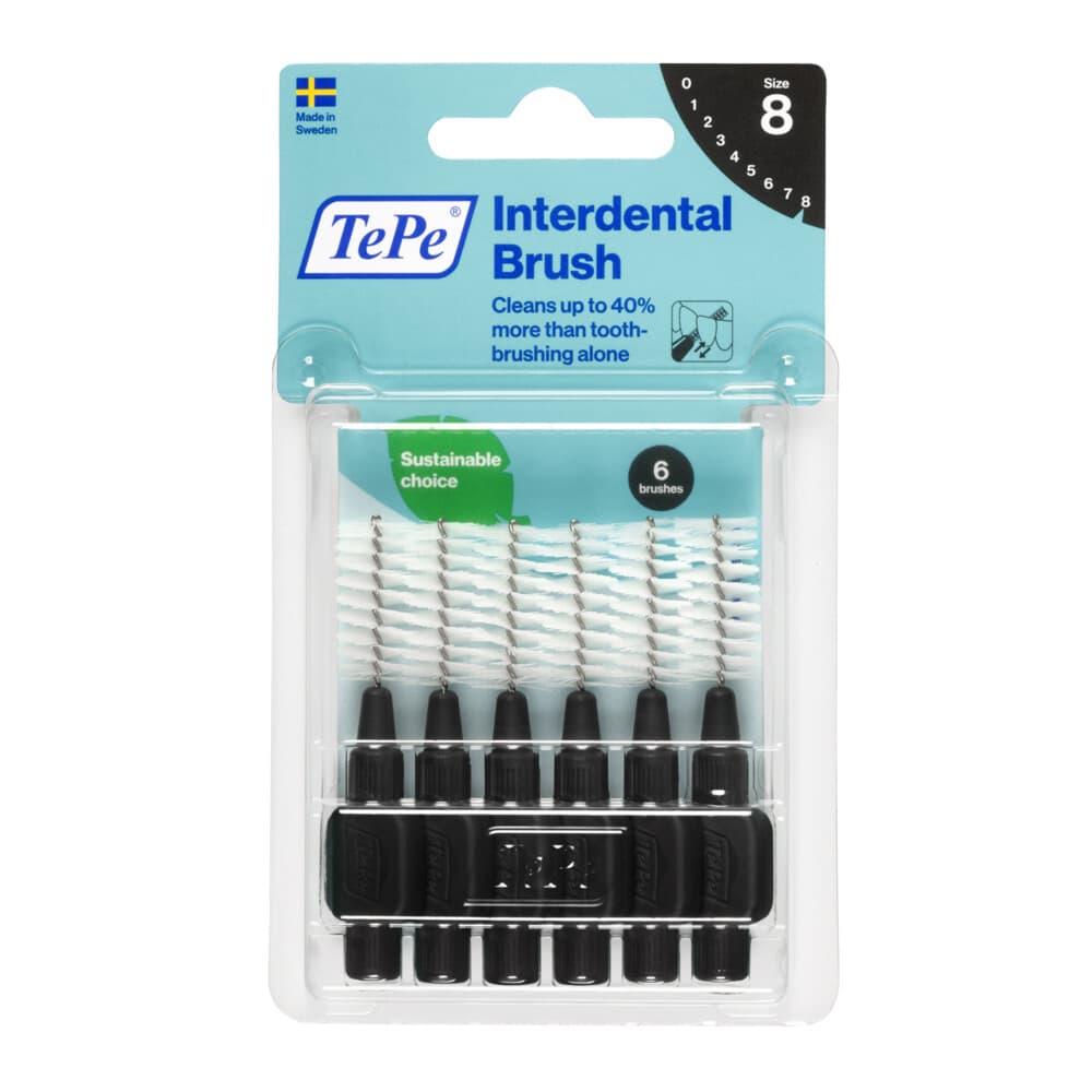 TePe Interdentale Ragers Original 1,5 mm Zwart 6 stuks