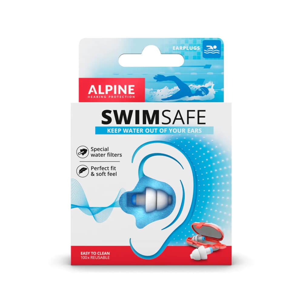 2x Alpine Oordopjes Swimsafe 1 set
