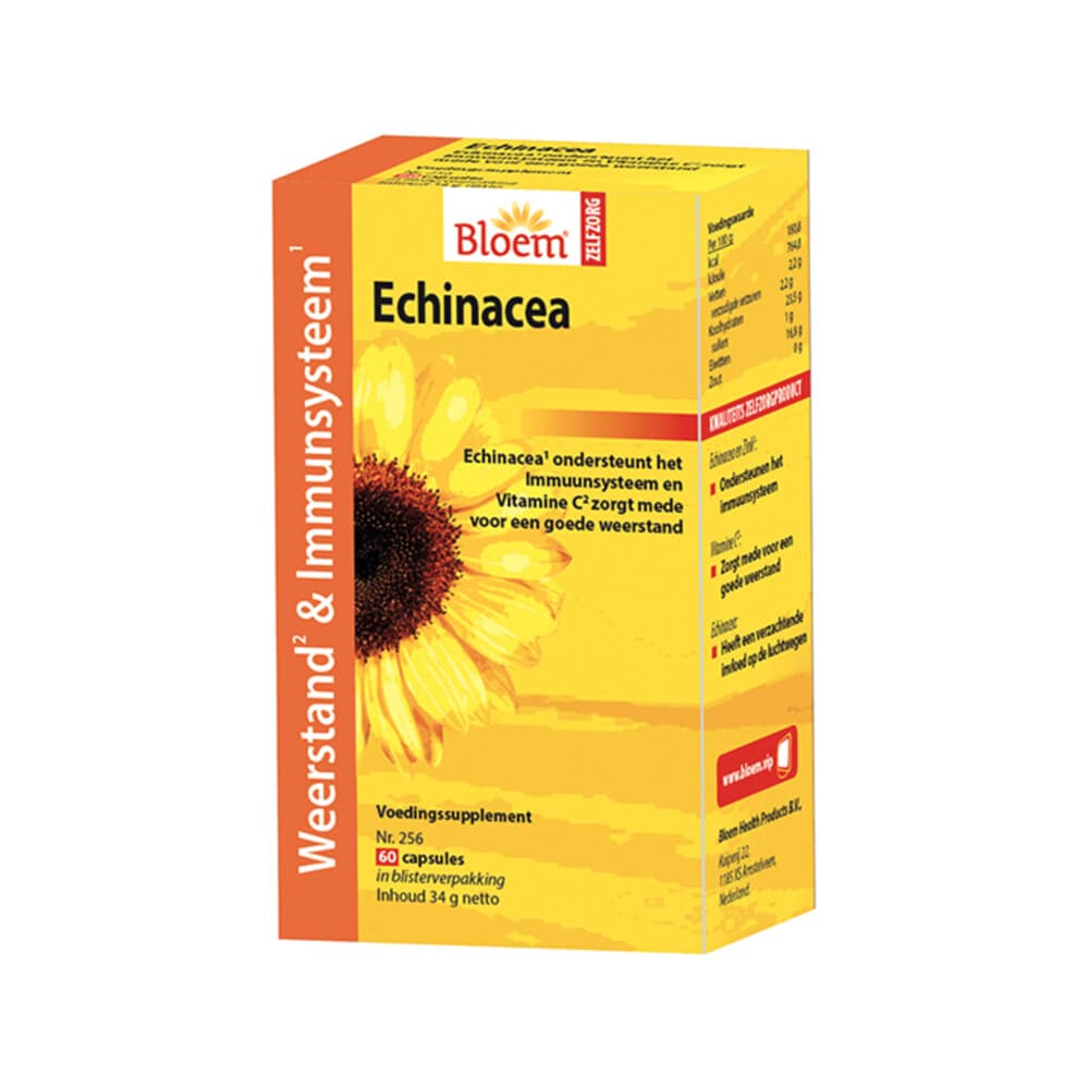 Gratis Verzending: Bloem Echinacea 60 capsules