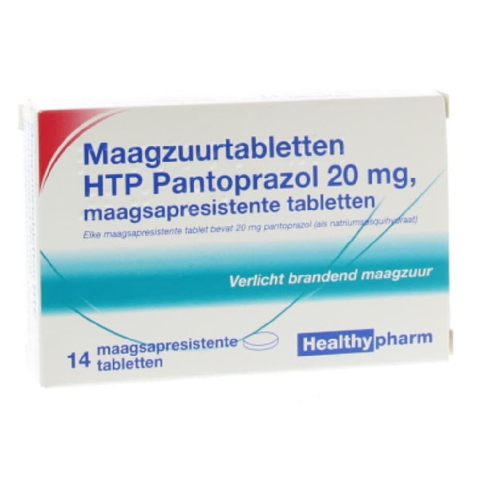 Healthypharm Pantoprazol 20 mg 14 tabletten