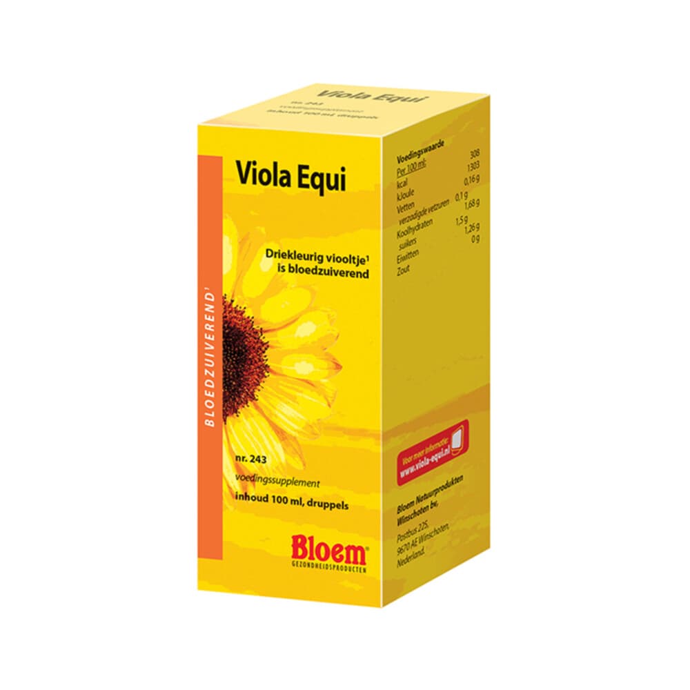 Gratis Verzending: Bloem Viola Equi 100 ml