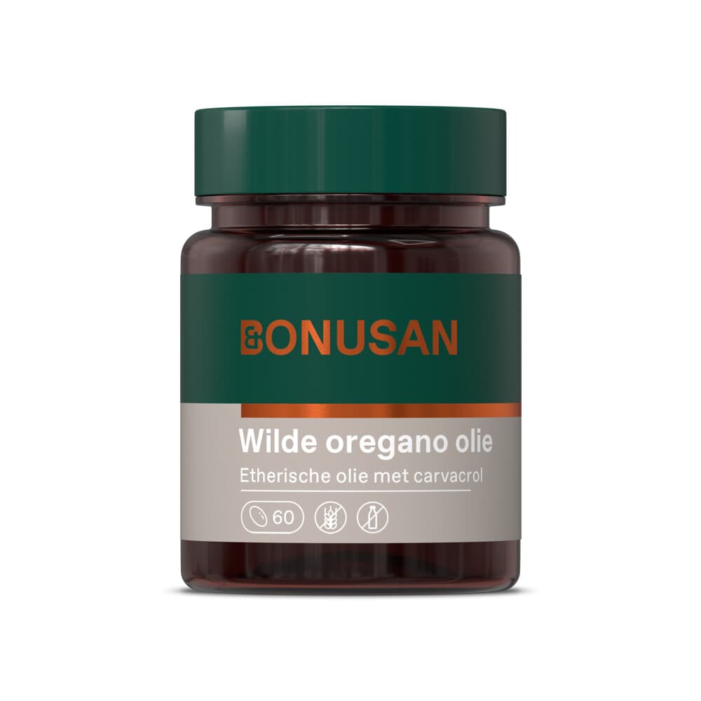 Gratis Verzending: Bonusan Wilde Oregano Olie 60 softgels