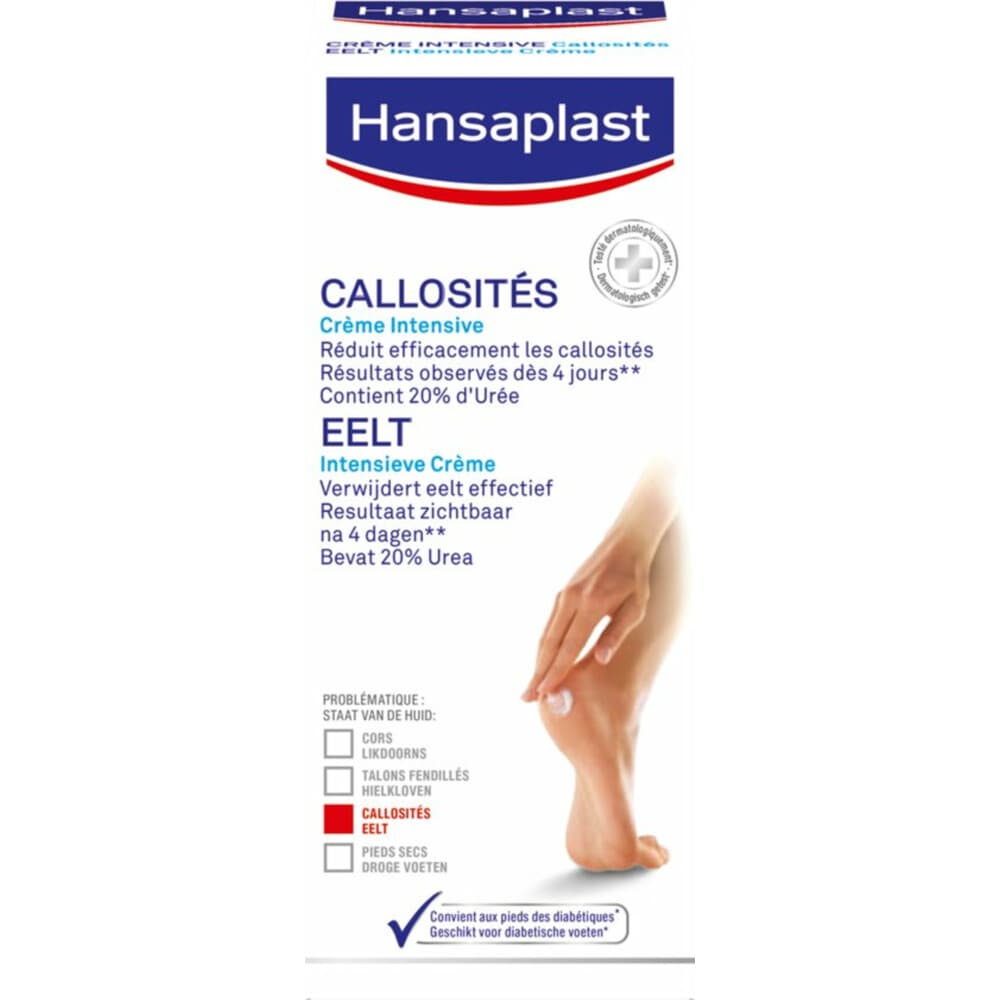 2e halve prijs: Hansaplast Anti-Eelt Creme 75 ml
