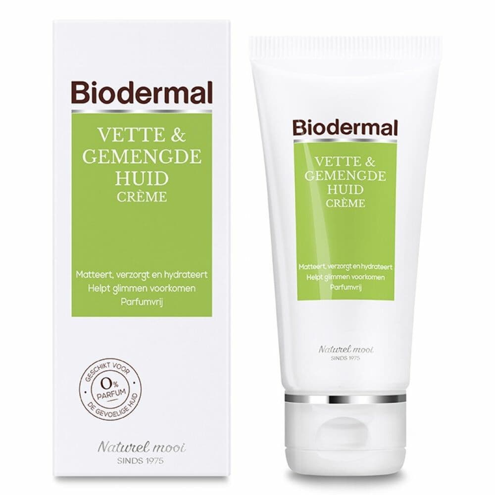 Biodermal Gelcrème Vette&Gemengde Huid 50 ml