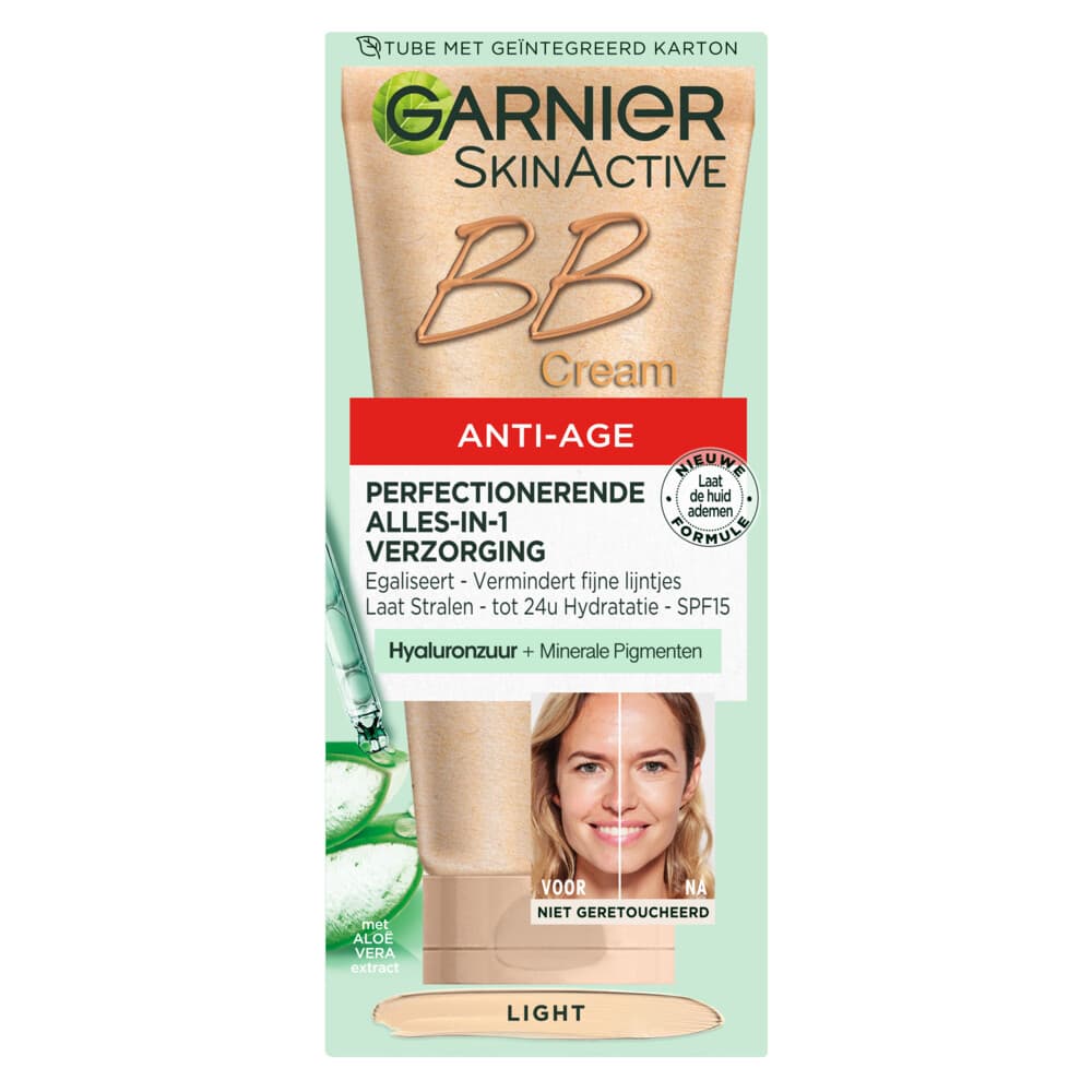 1+1 gratis: Garnier SkinActive Anti-Age BB Cream Light 50 ml