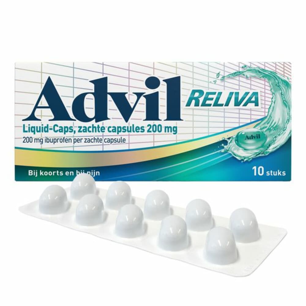 Advil Reliva Liquid-Caps 200 10 capsules