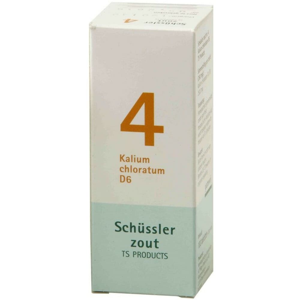 2x Pfluger Schussler Zout nr 4 Kalium Chloratum D6 100 tabletten