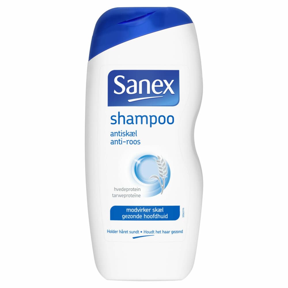 3x Sanex Shampoo Anti-Roos 250 ml