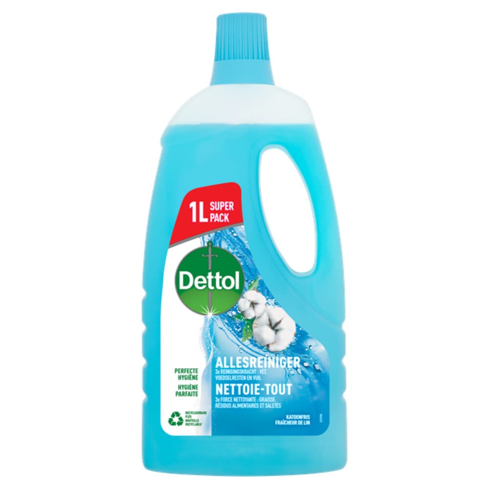 Dettol Allesreiniger Power&Fresh Katoenfris 1 liter