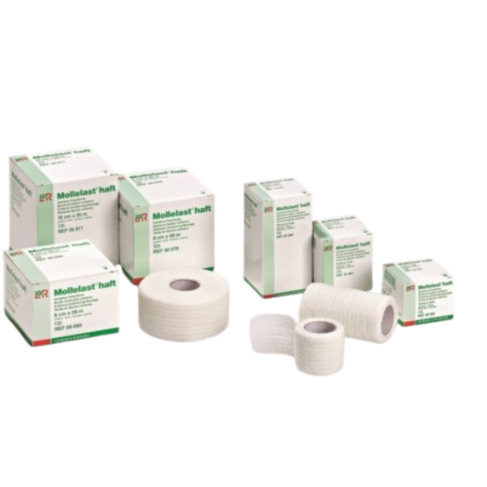 2x Mollelast Zelfklevend Windsel 4x4 cm