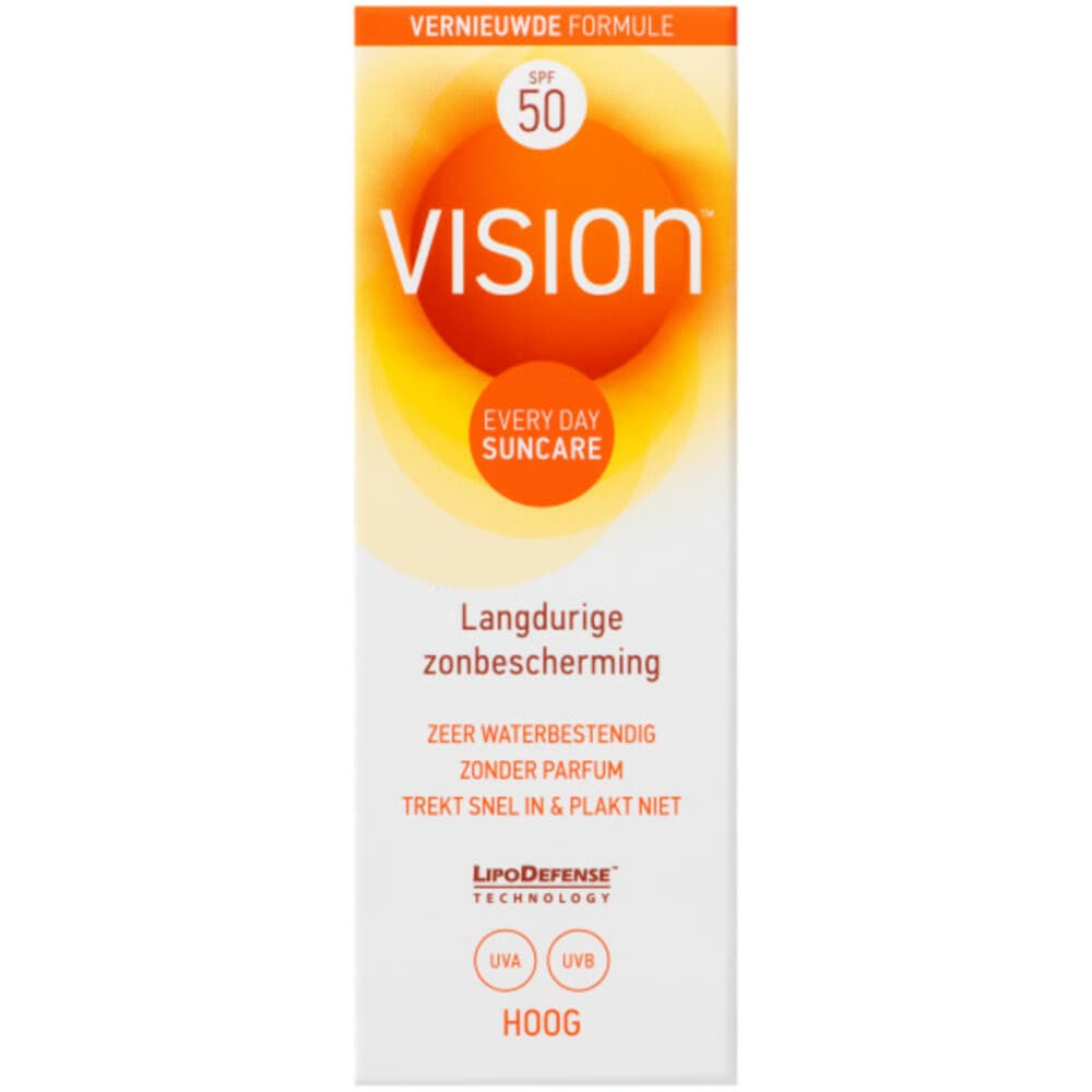 2x Vision Zonnebrand Every Day Sun SPF 50 45 ml