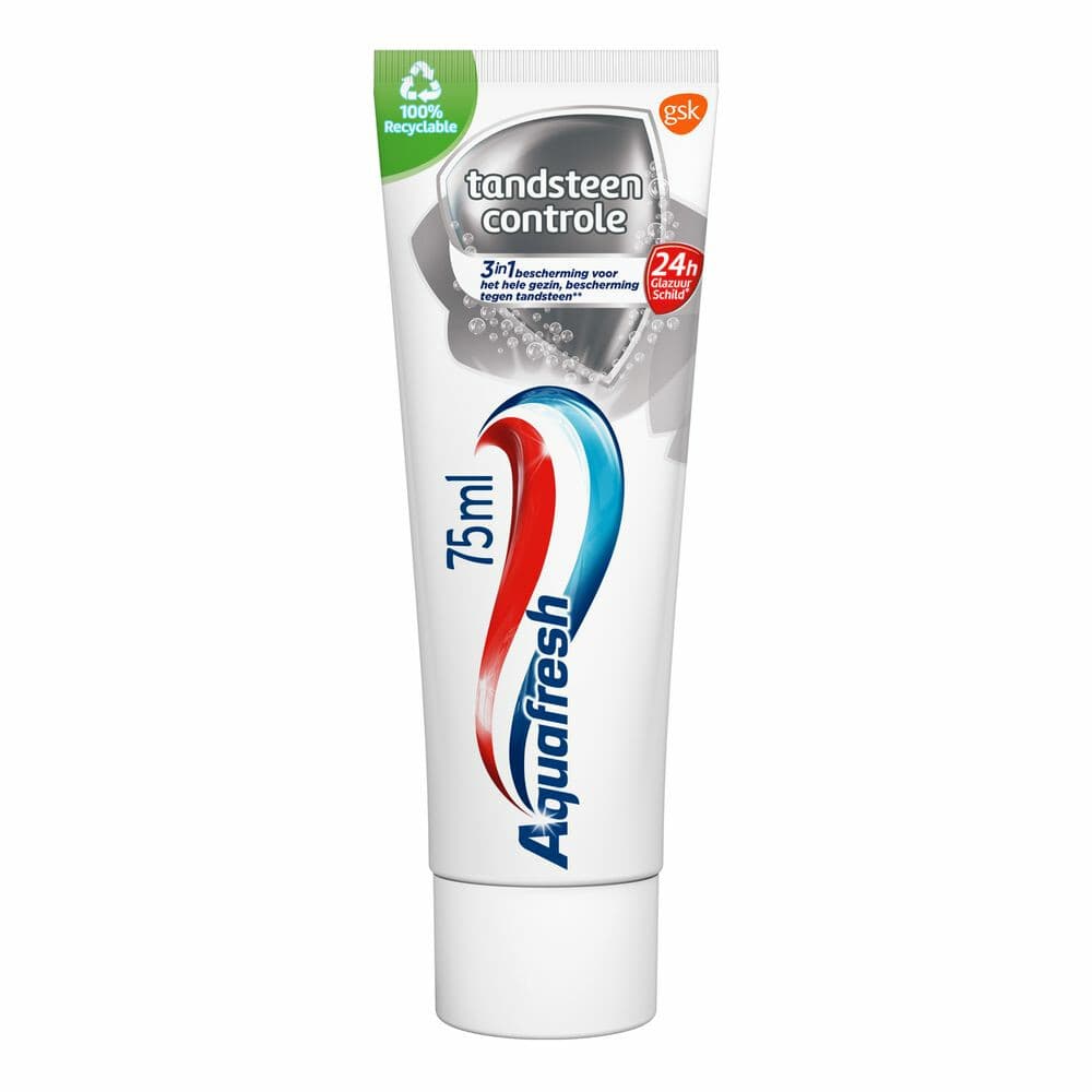 Aquafresh Tandpasta Tandsteen Controle Frisse Adem 75 ml