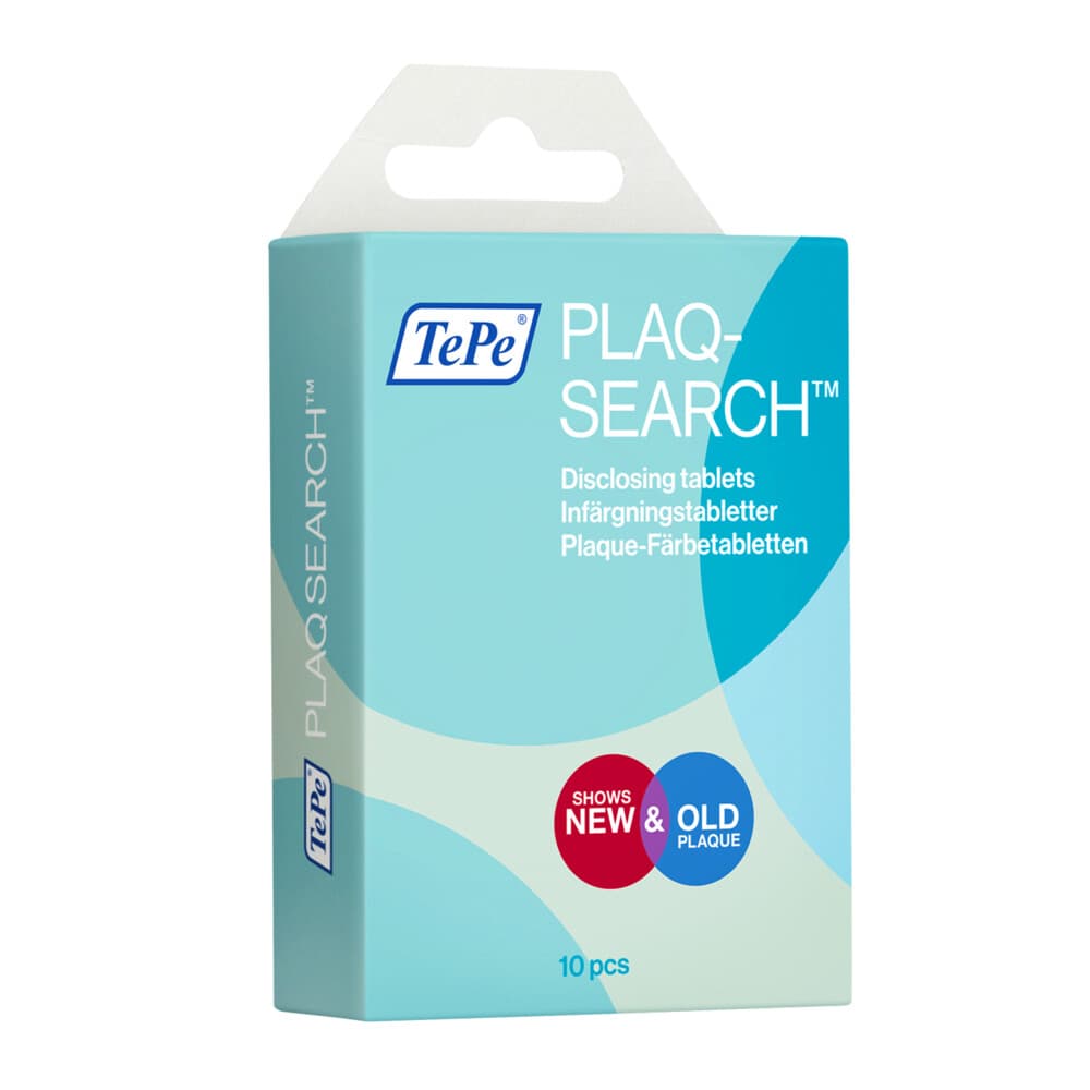 3x TePe PlaqSearch 10 tabletten