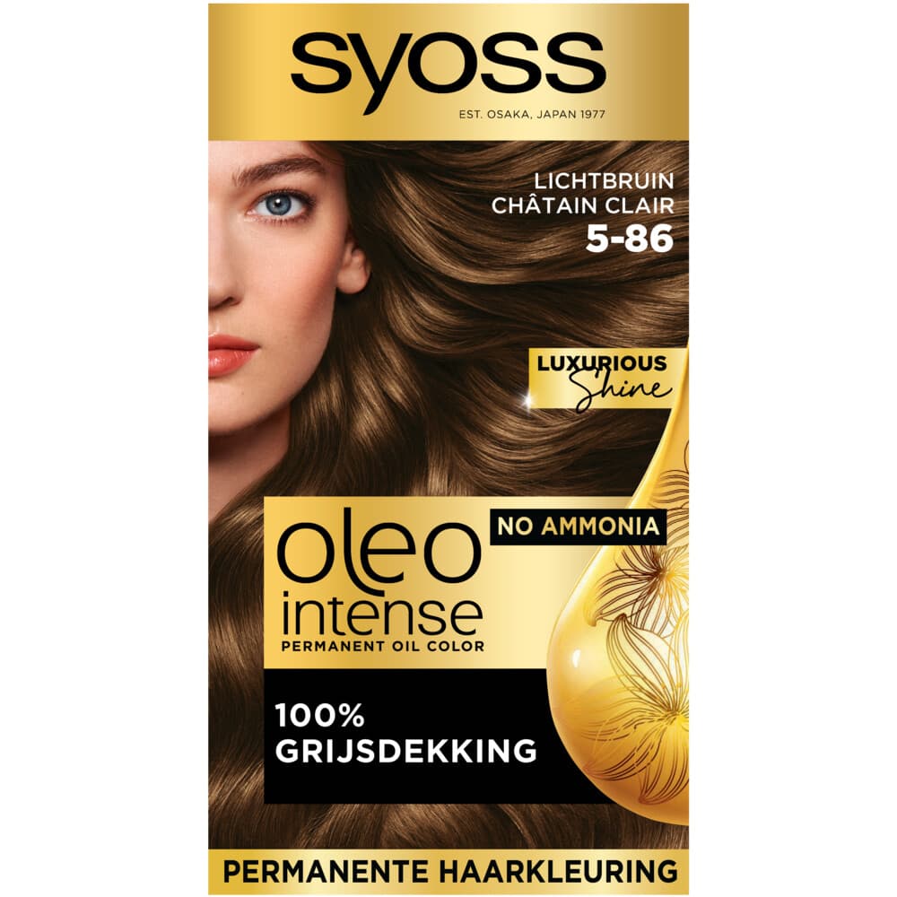 Syoss Oleo Intense Haarverf 5-86 Lichtbruin