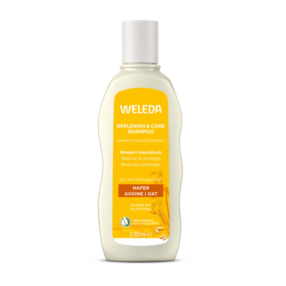 2e halve prijs: WELEDA Haver Herstellende Shampoo 190 ml