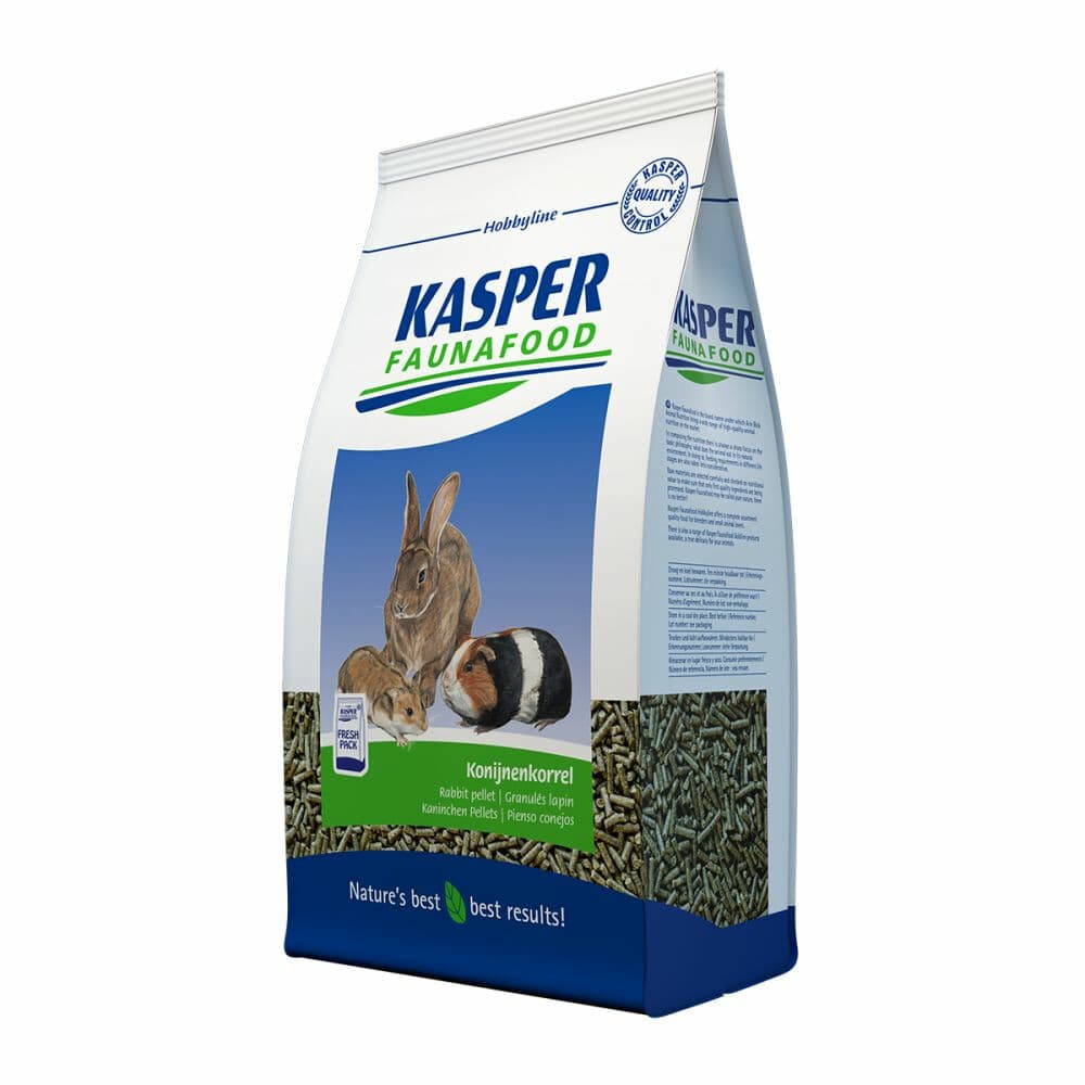 3x Kasper Faunafood Konijnenkorrel Hobby 4 kg