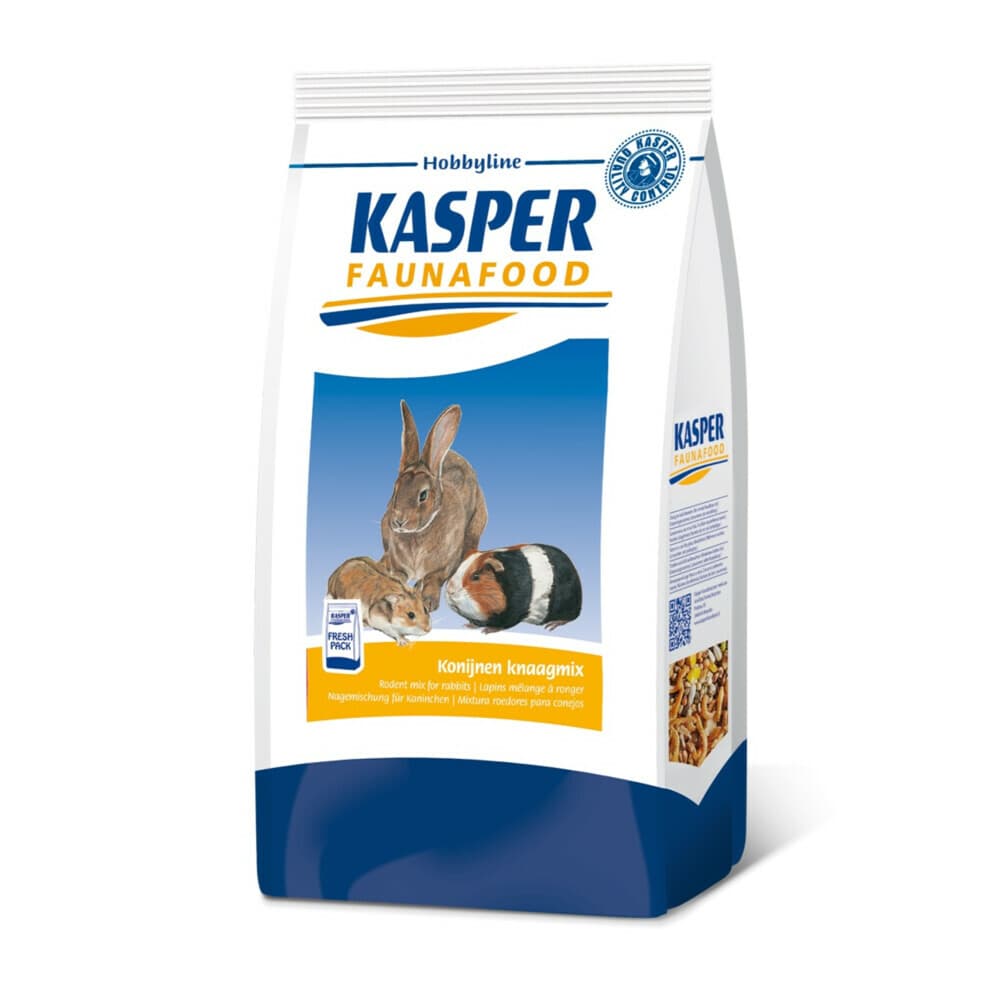 3x Kasper Faunafood Konijnenknaagmix 3,5 kg