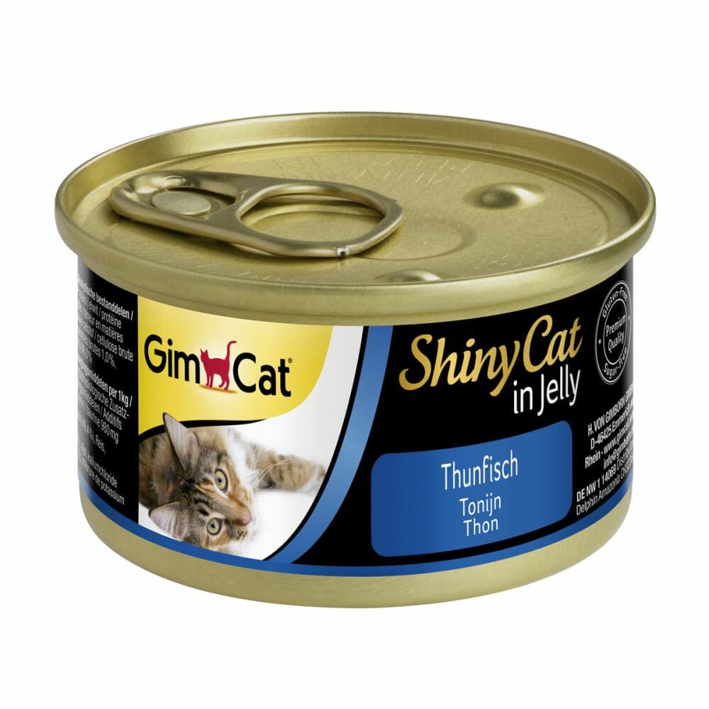GimCat ShinyCat in Jelly Tonijn 70 gr
