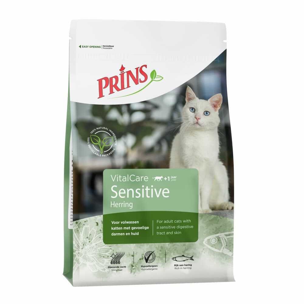 Prins VitalCare Sensitive Hypoallergenic Kattenvoer 1,5 kg