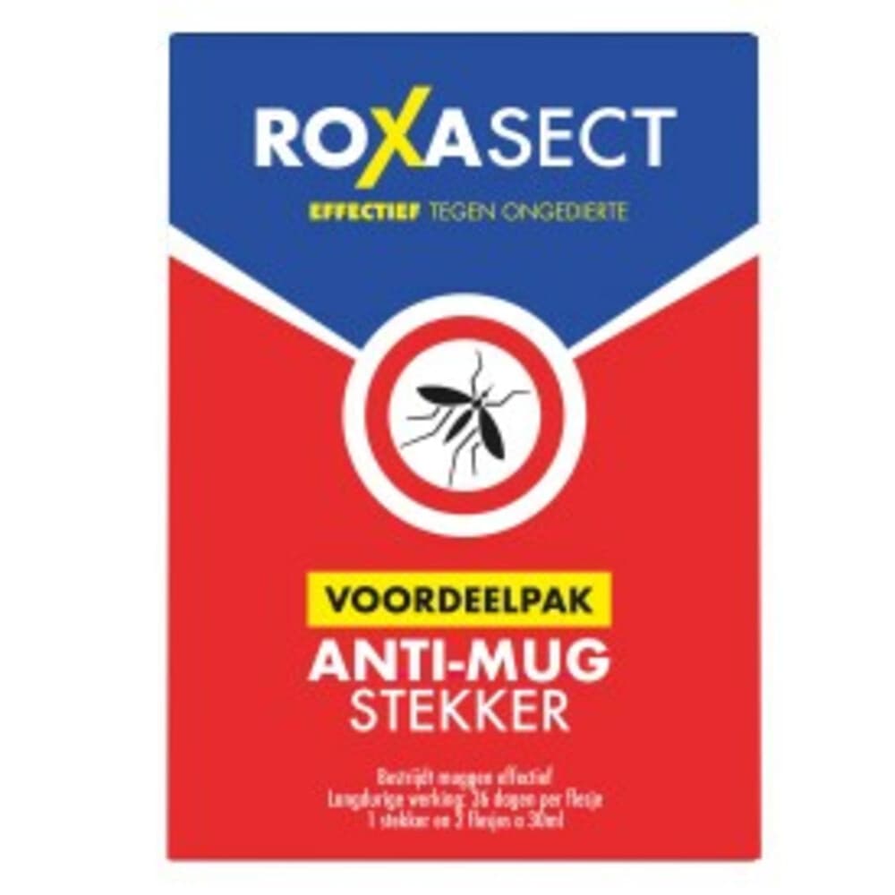 Roxasect Anti Mugstekker + 2 navullingen
