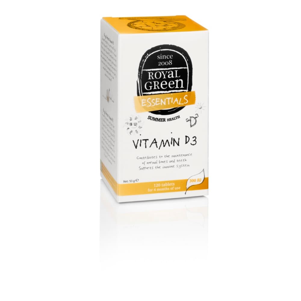 Royal Green Vitamine D3 120 tabletten